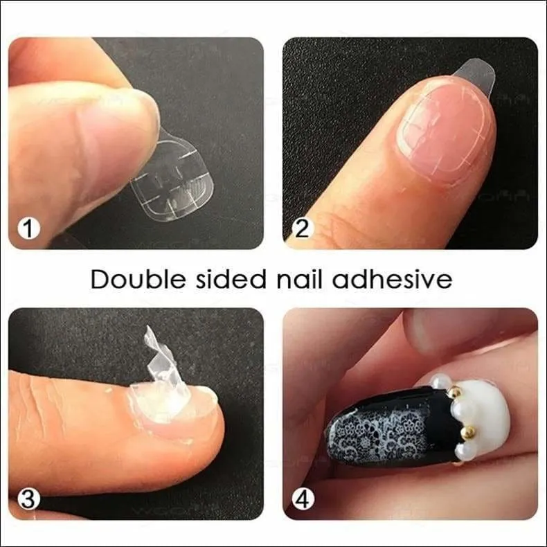 432 pcs/pack Mixed 18 Colors Full Short Round Nail Tips