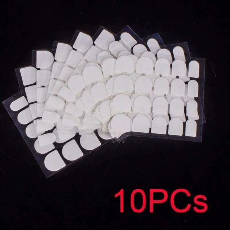 432 pcs/pack Mixed 18 Colors Full Short Round Nail Tips