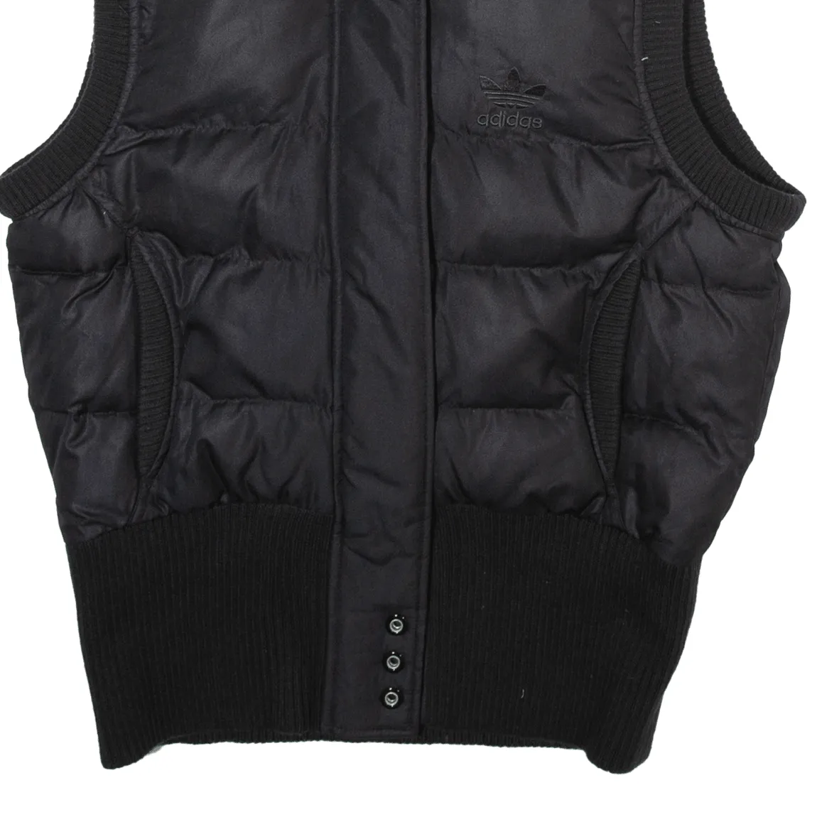 ADIDAS Insulated Girls Puffer Gilet Black 14Y
