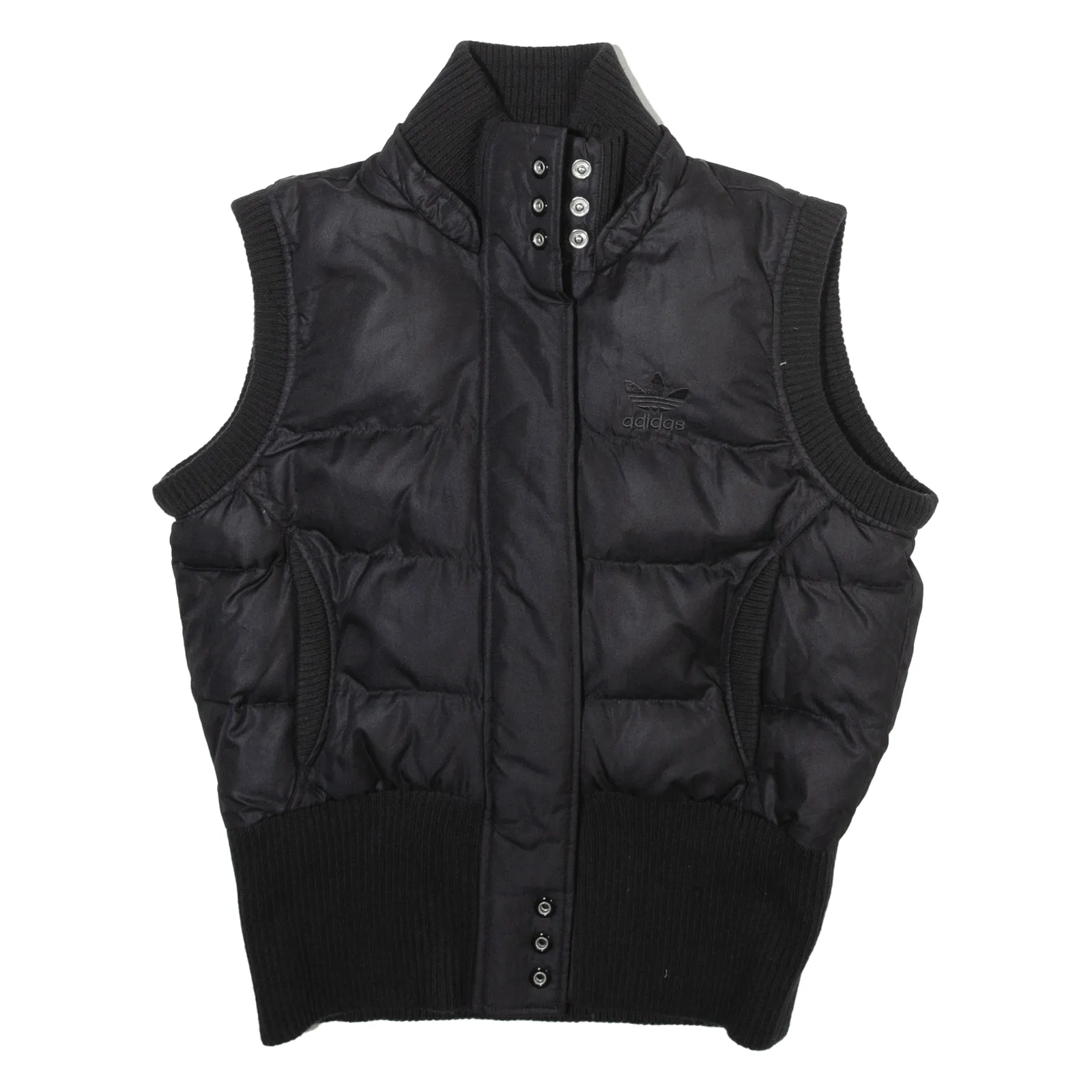 ADIDAS Insulated Girls Puffer Gilet Black 14Y