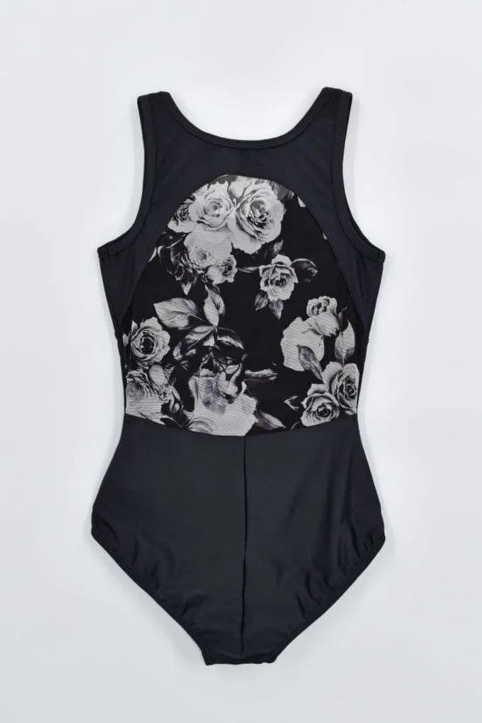 AK Dancewear 1905RG Charis in Rose Garden Adult Leotard