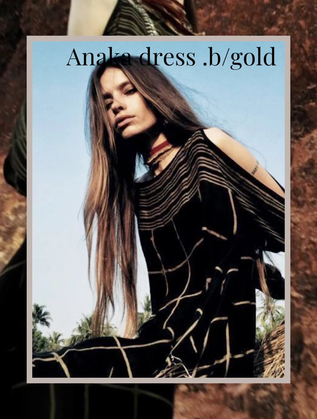 Anaka Long Dress by Alekai