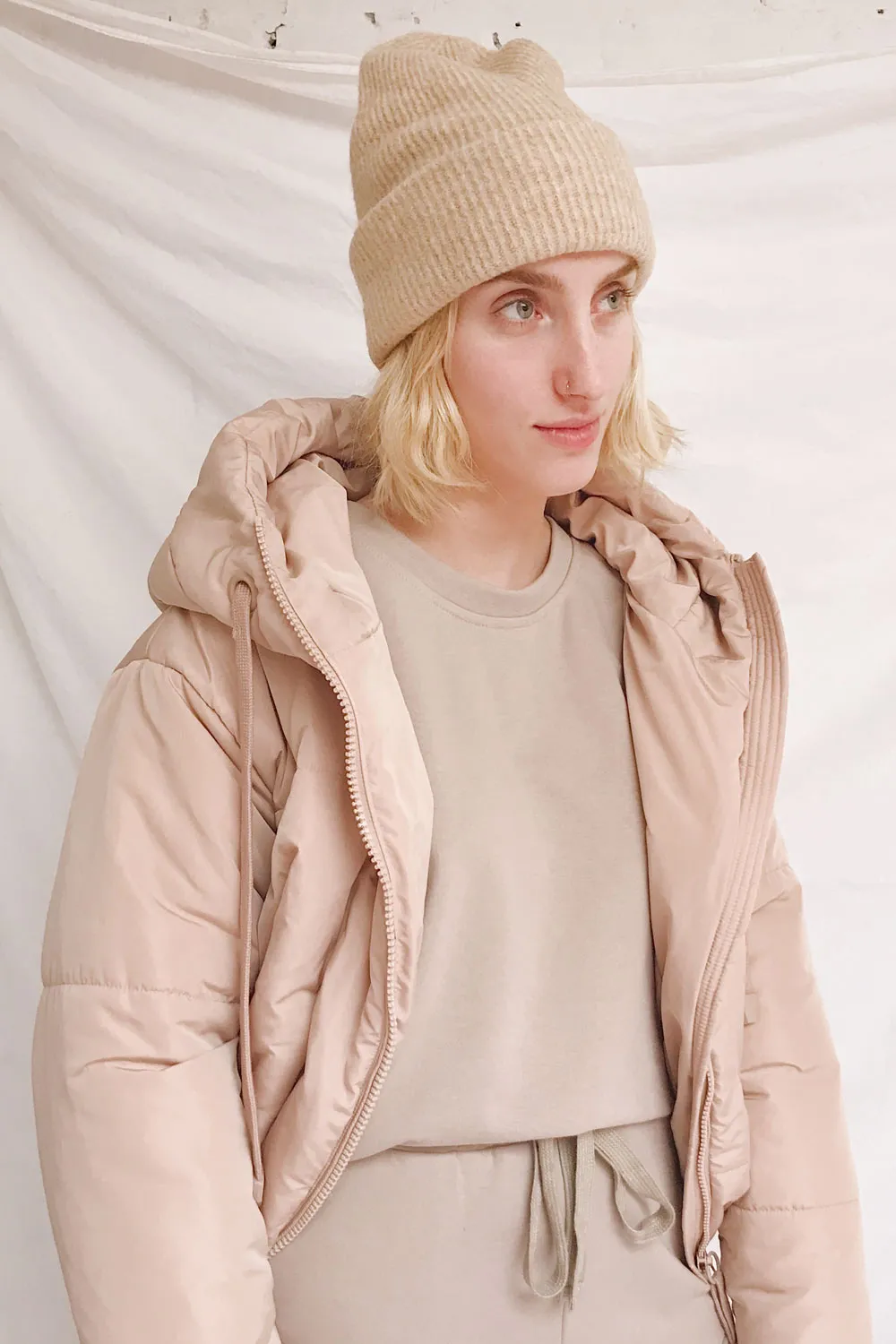 Bachillero Beige | Puffer Jacket