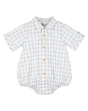 Bebe - HARRY CHECK SHIRT BODYSUIT