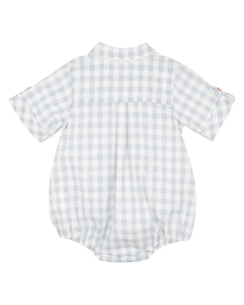 Bebe - HARRY CHECK SHIRT BODYSUIT
