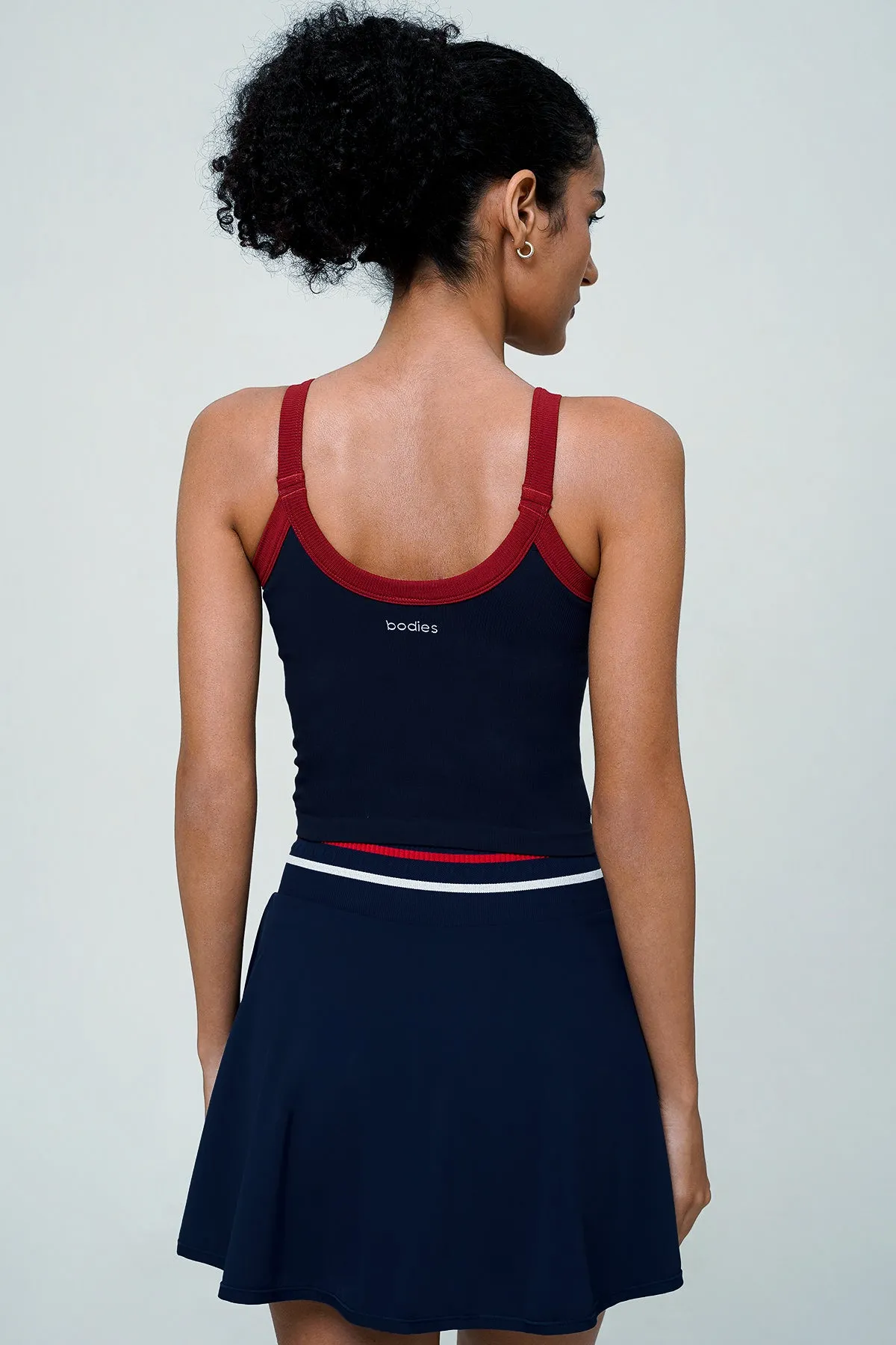 Bogey Bra Top in Navy