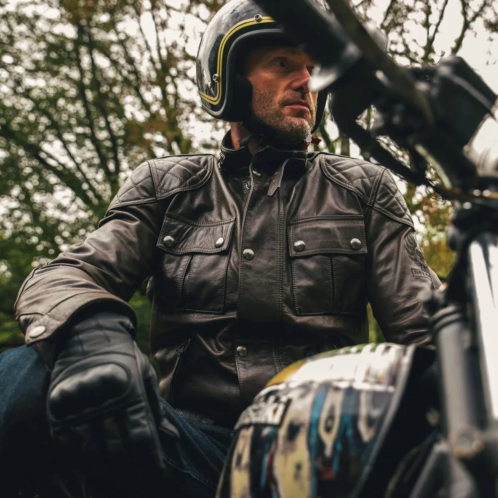 Brooklands Leather Moto Jacket