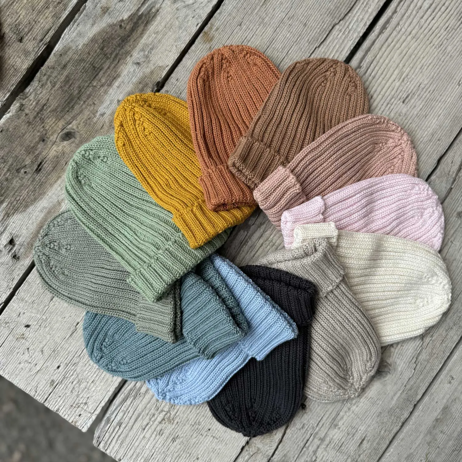 Cappello in maglia Grigio