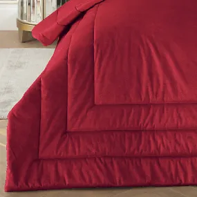 Chic Bedspread by Laurence Llewelyn-Bowen in Claret 150cm x 220cm