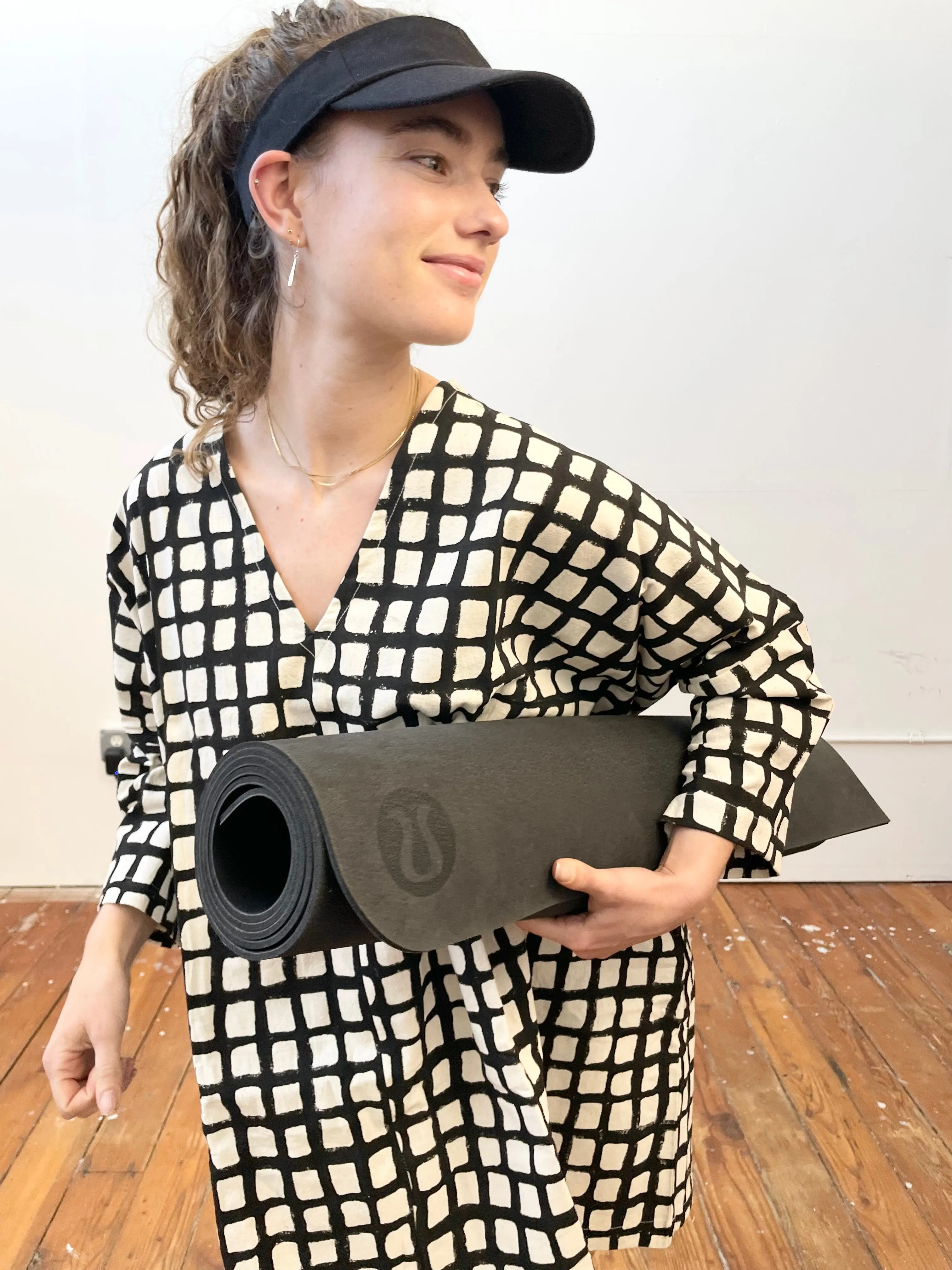Dress / Tunic Black Check
