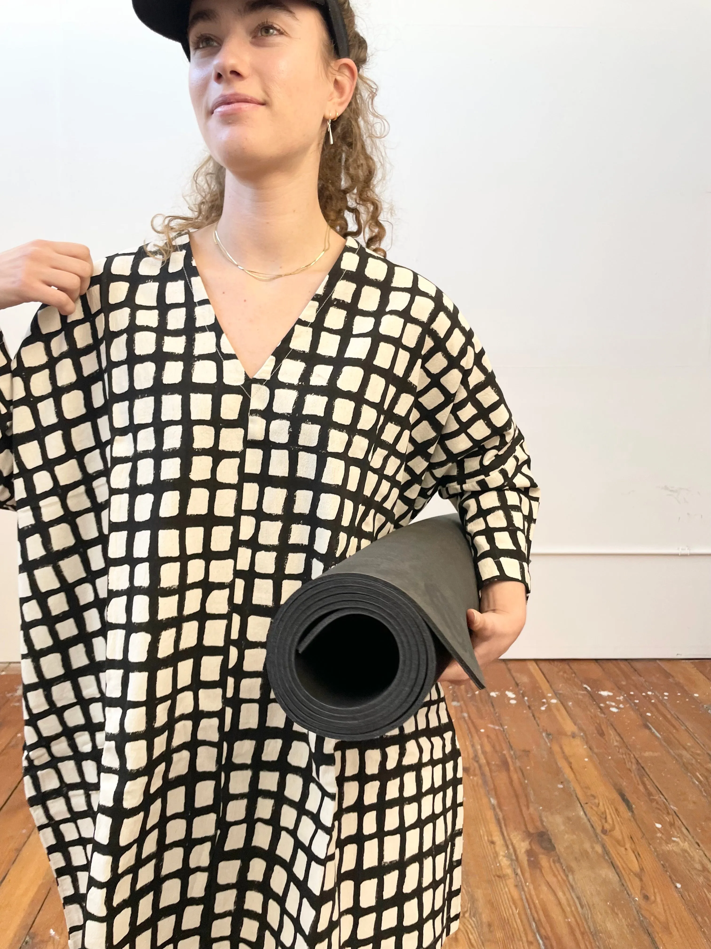 Dress / Tunic Black Check