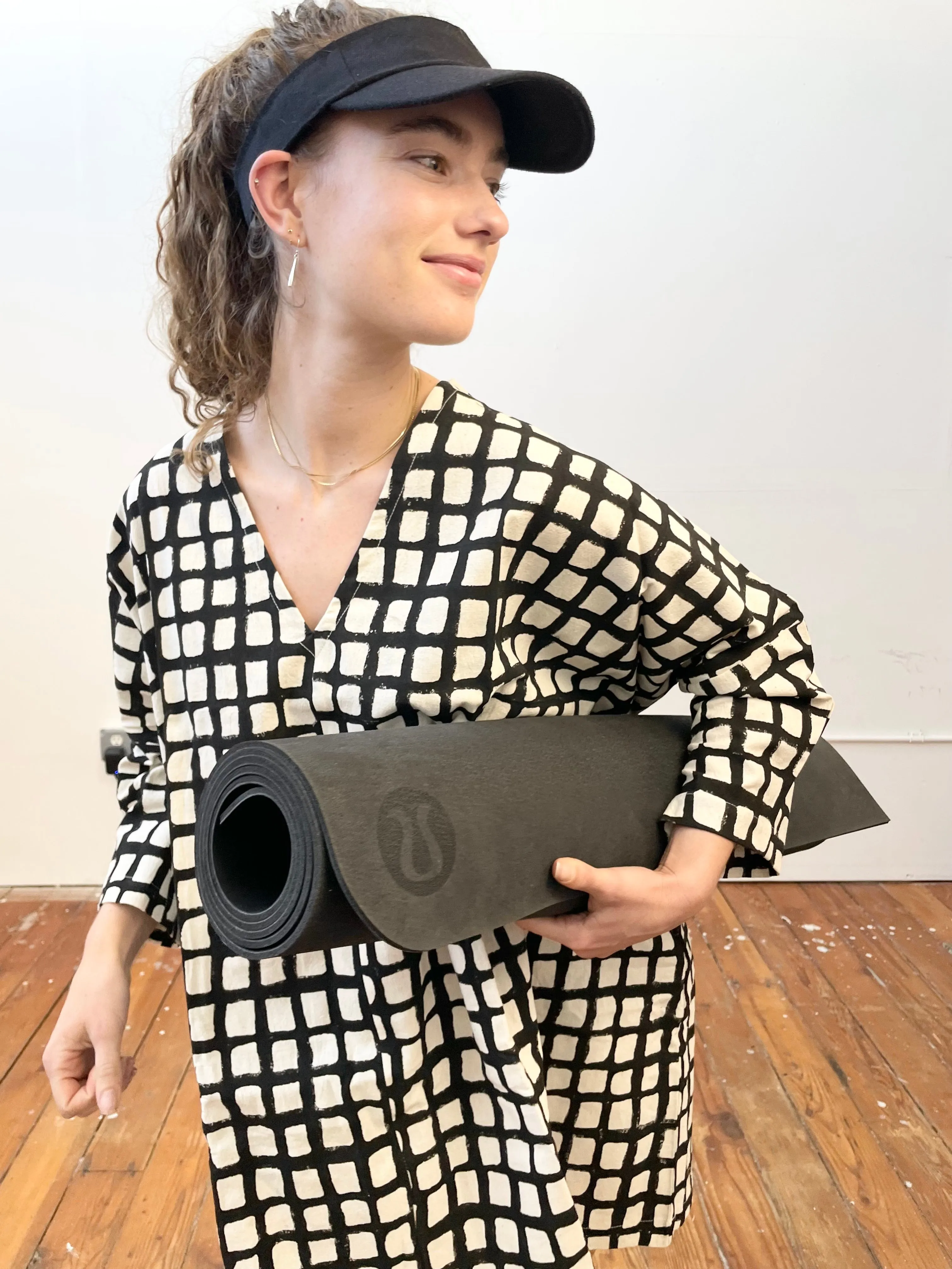 Dress / Tunic Black Check