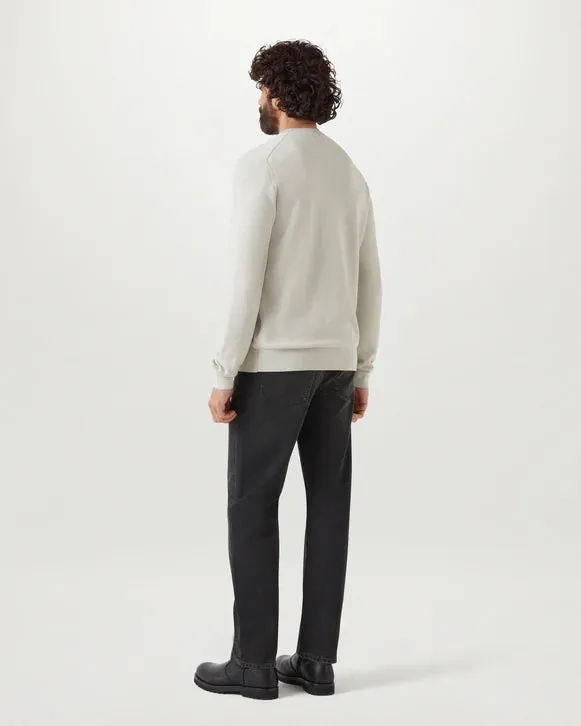 Drift crewneck jumper - Stone Beige