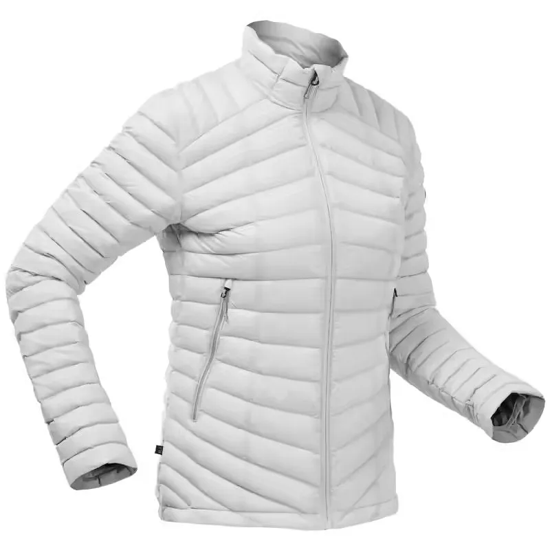 Forclay Women’s mountain trekking down jacket - mt100 -5°c