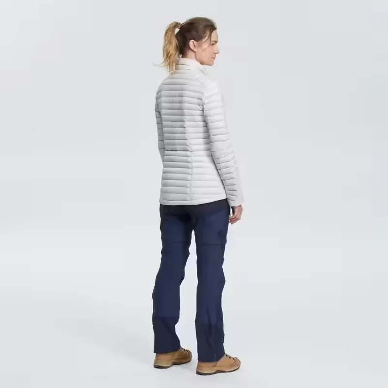 Forclay Women’s mountain trekking down jacket - mt100 -5°c