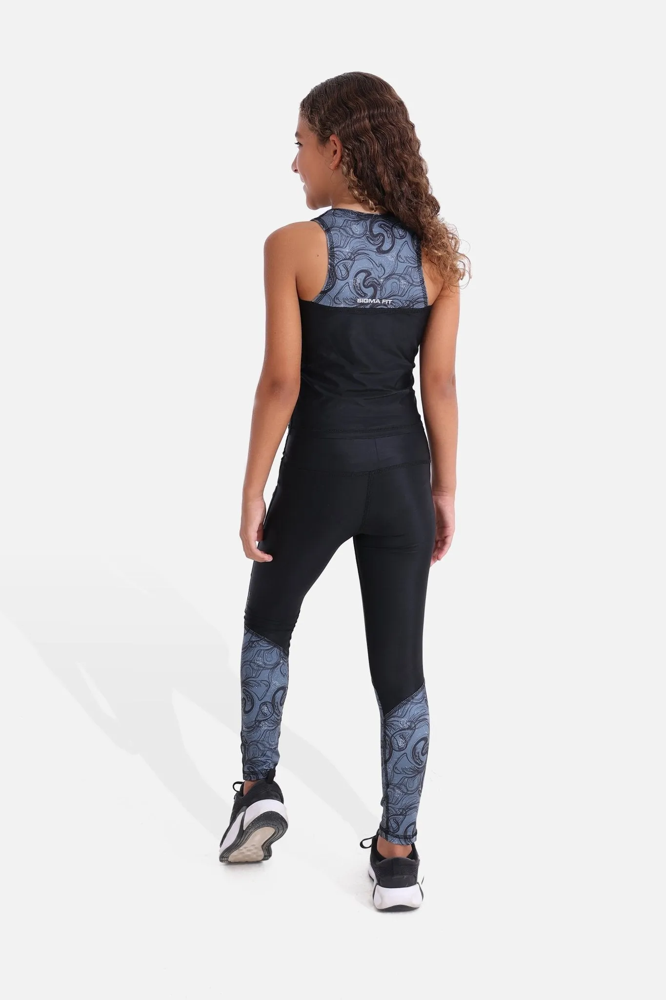 Girls Black Revival Set