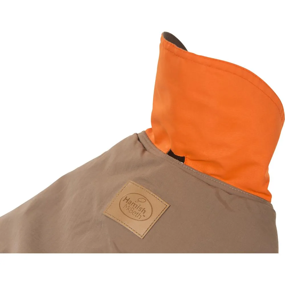 Hamish McBeth All Weather Waterproof Dog Coat - Brown
