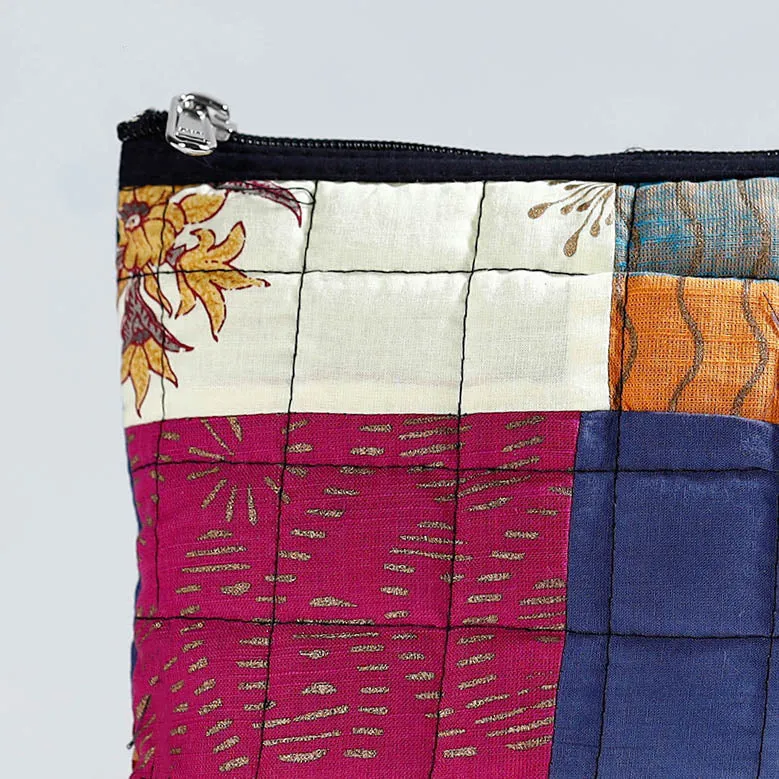 Handmade Quilted Patchwork Utility Pouch 21