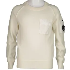 Junior Merino Wool Mixed Lens Knit
