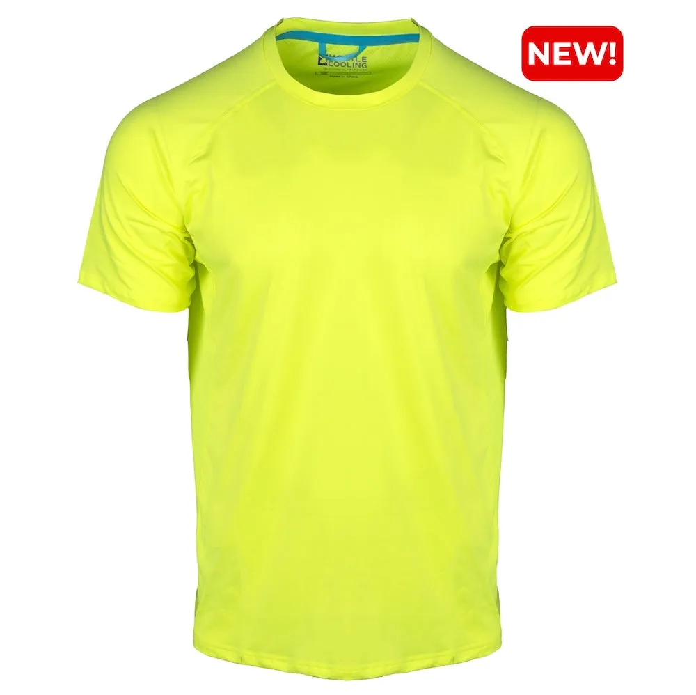 Men's Cooling Hi-Vis Short Sleeve Crew