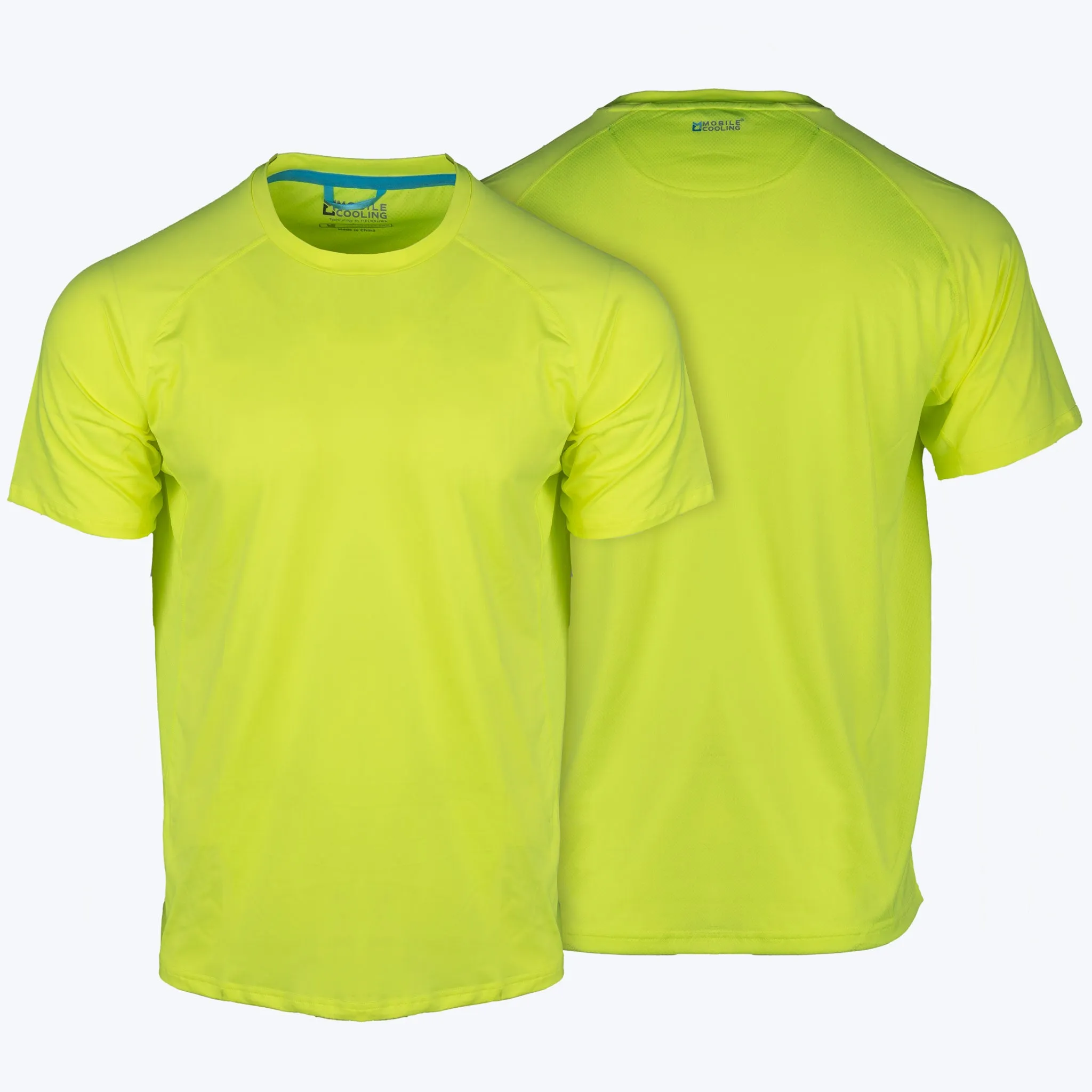 Men's Cooling Hi-Vis Short Sleeve Crew