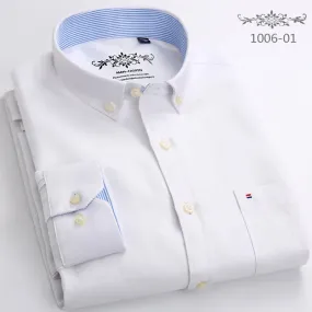 Men's Slim Fit White Formal Shirt