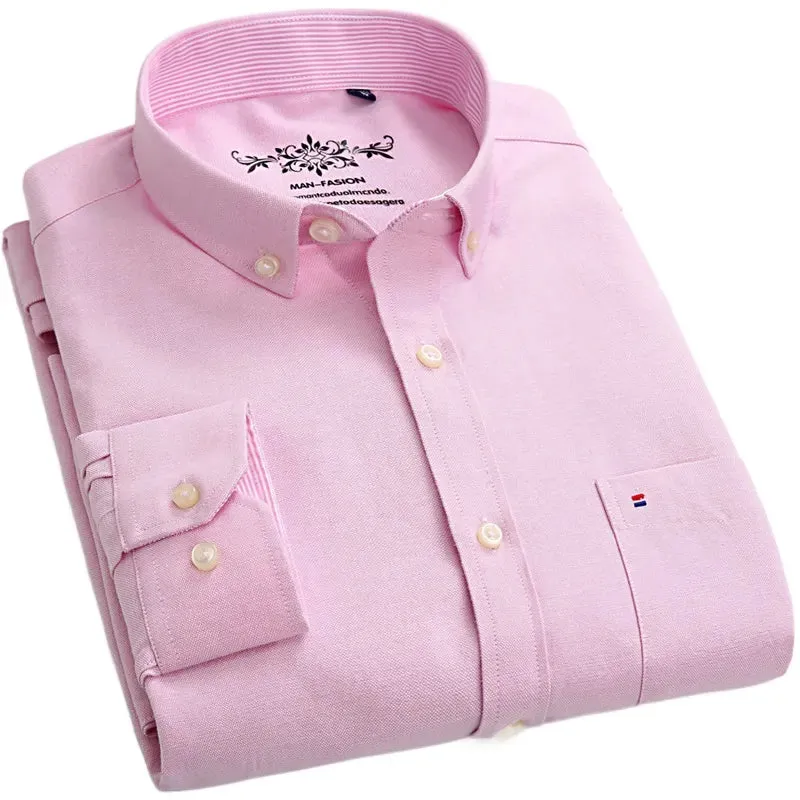 Men's Slim Fit White Formal Shirt