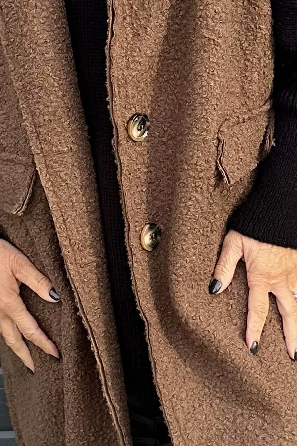 Nori Boucle Gilet Nutmeg