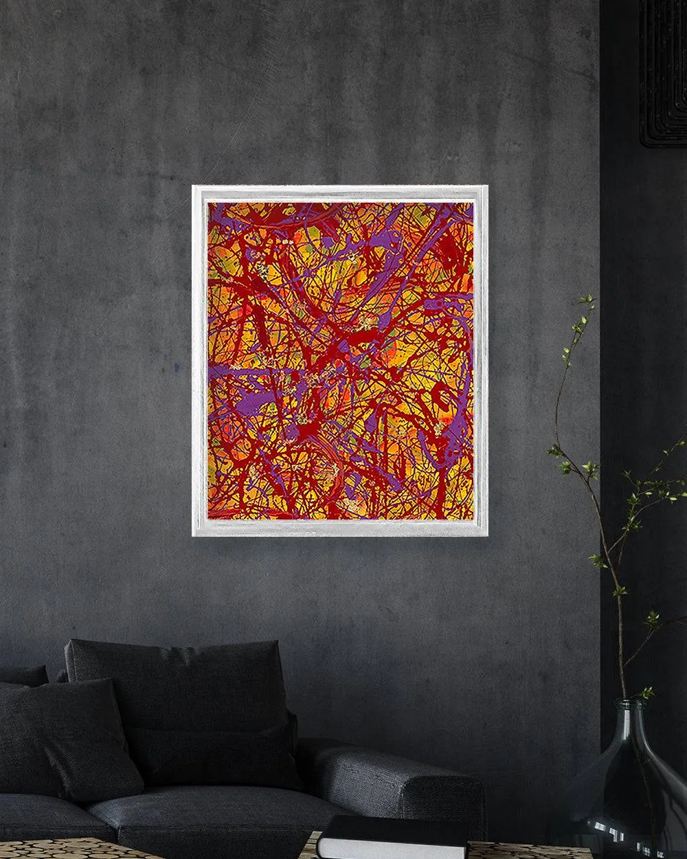 Orange Space (Print on Paper)
