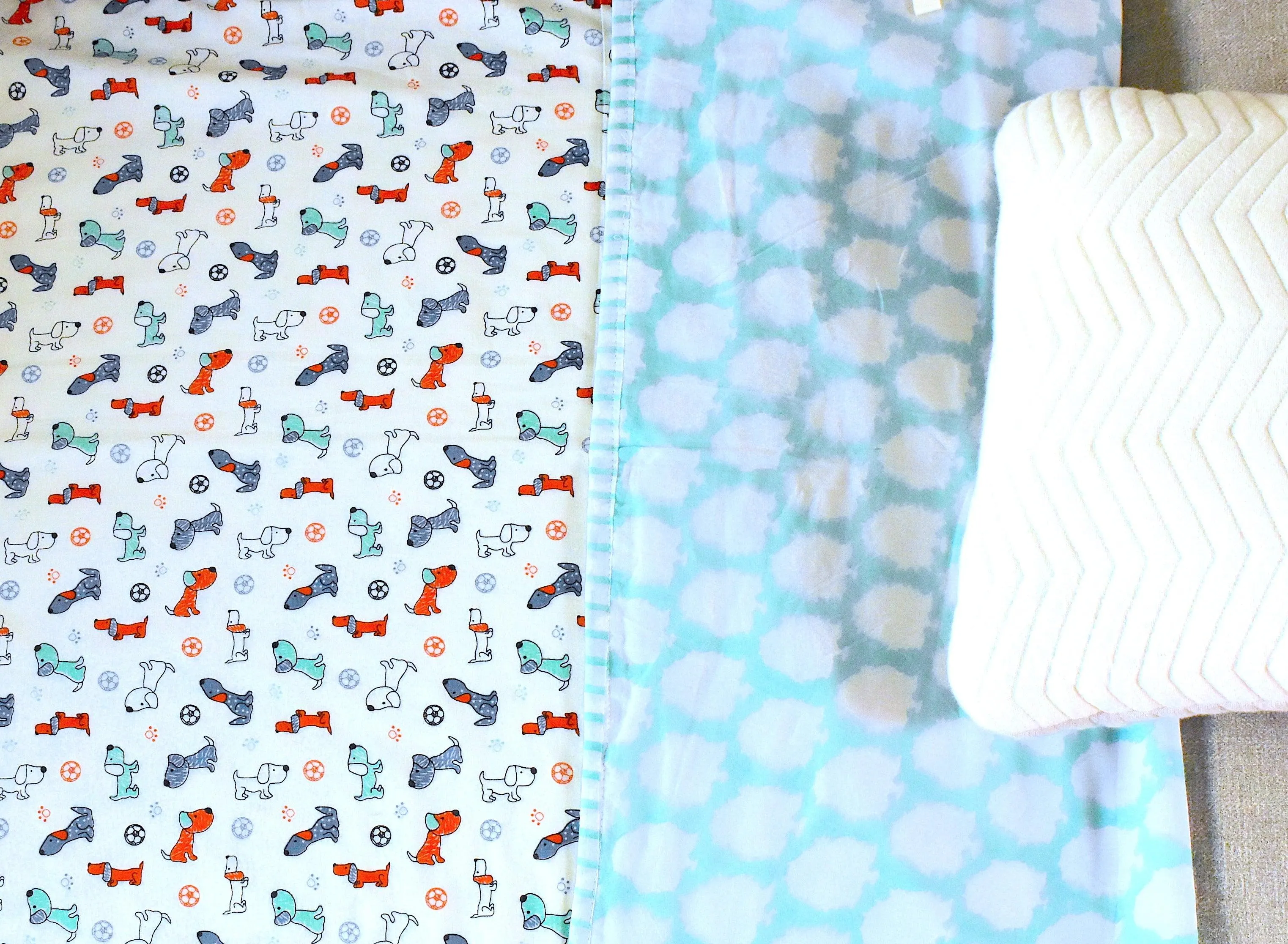 Puppy Play -  Reversible Dohar