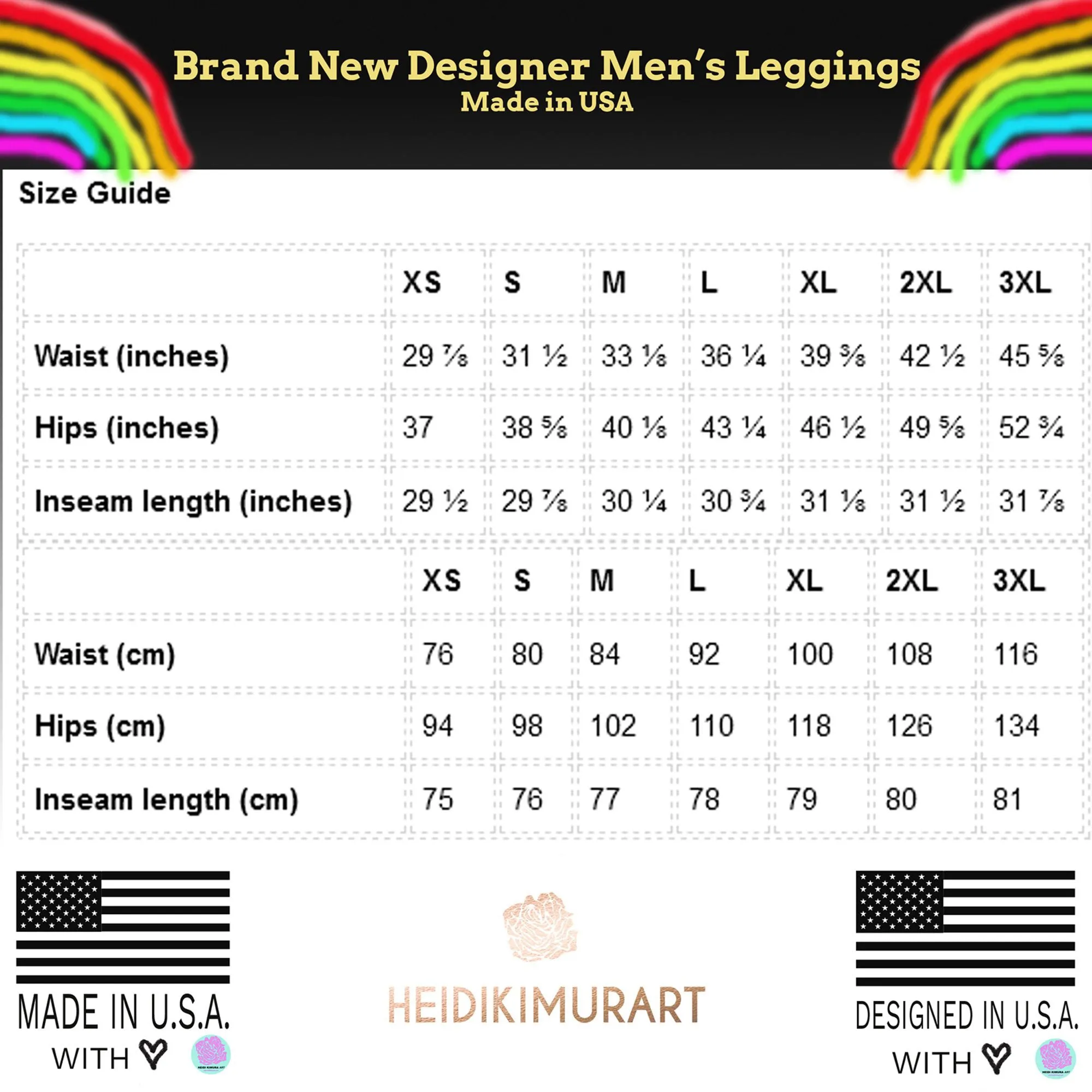 Purple Abstract Best Men's Leggings, Premium Abstract Running Rave Festival Meggings For Men-Made in USA/EU/MX