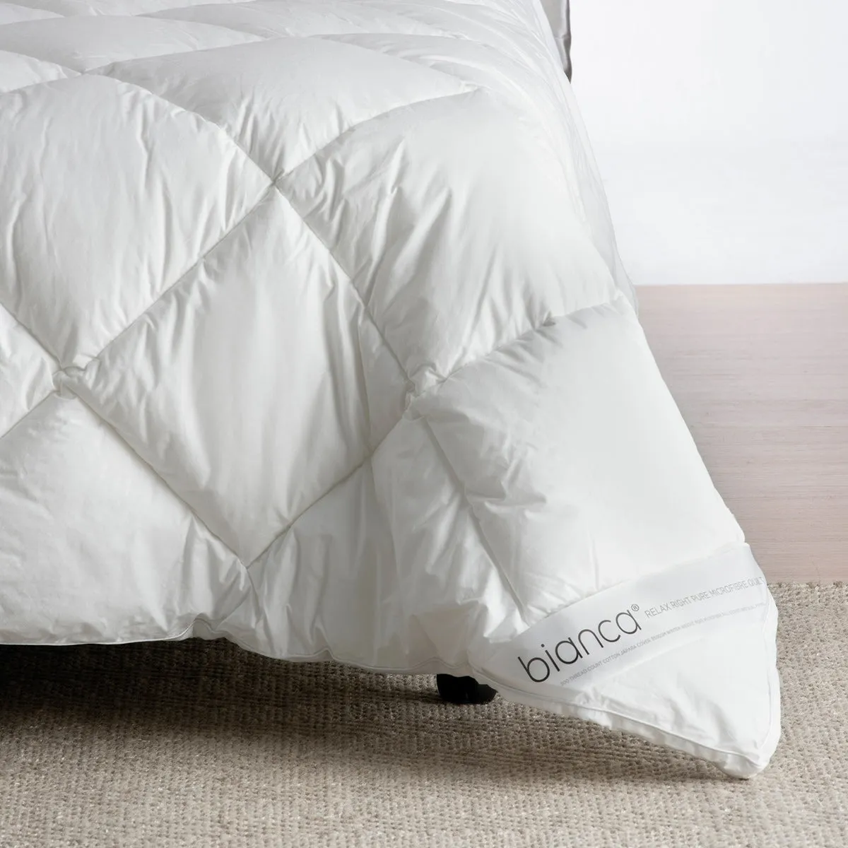 Relax Right Winter Microfibre Quilt 550gsm by Bianca