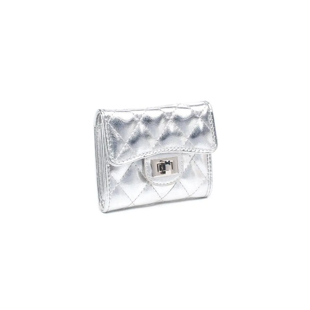 Shantel Wallet: Silver
