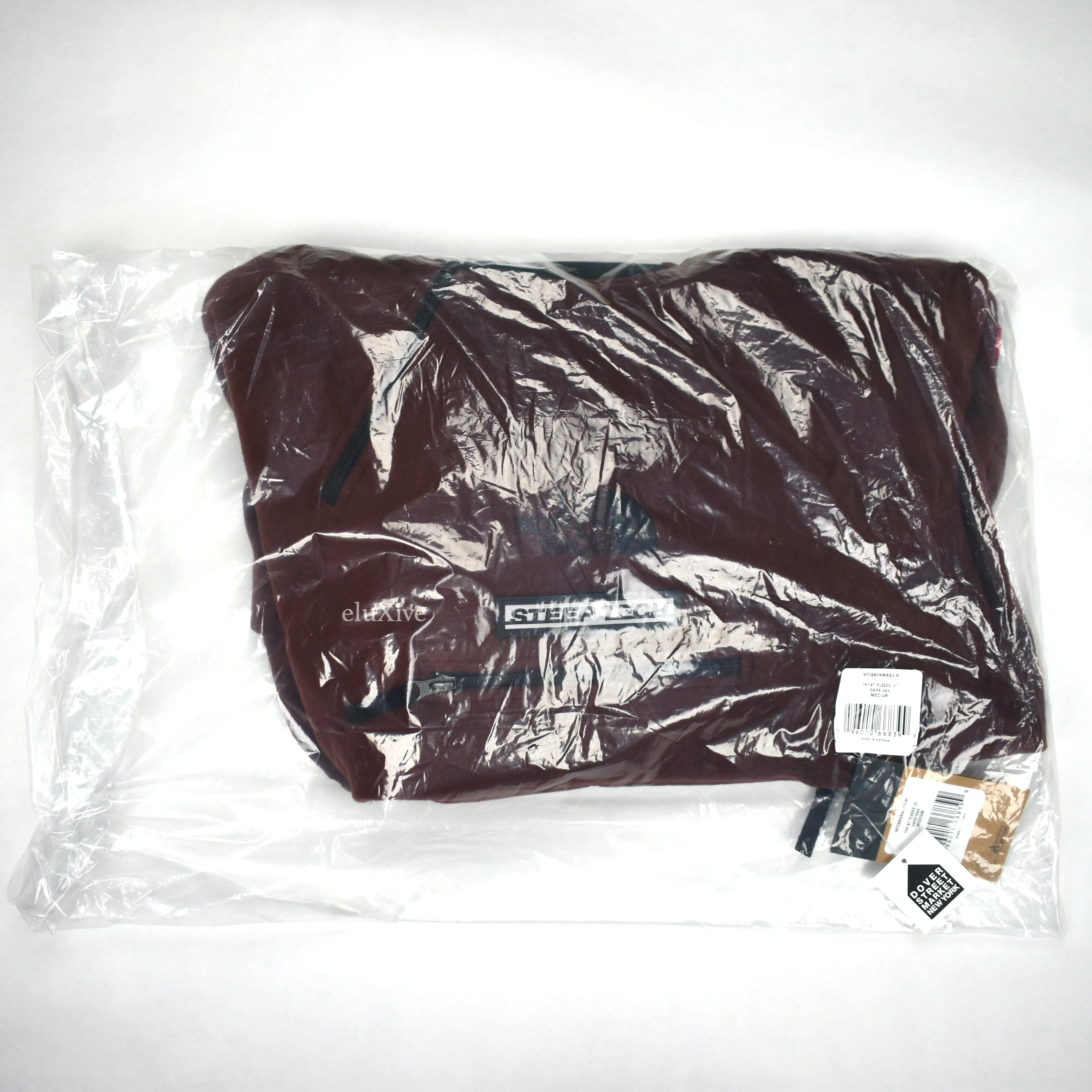 Supreme x The North Face - Dark Oak Brown Steep Tech Fleece Hoodie