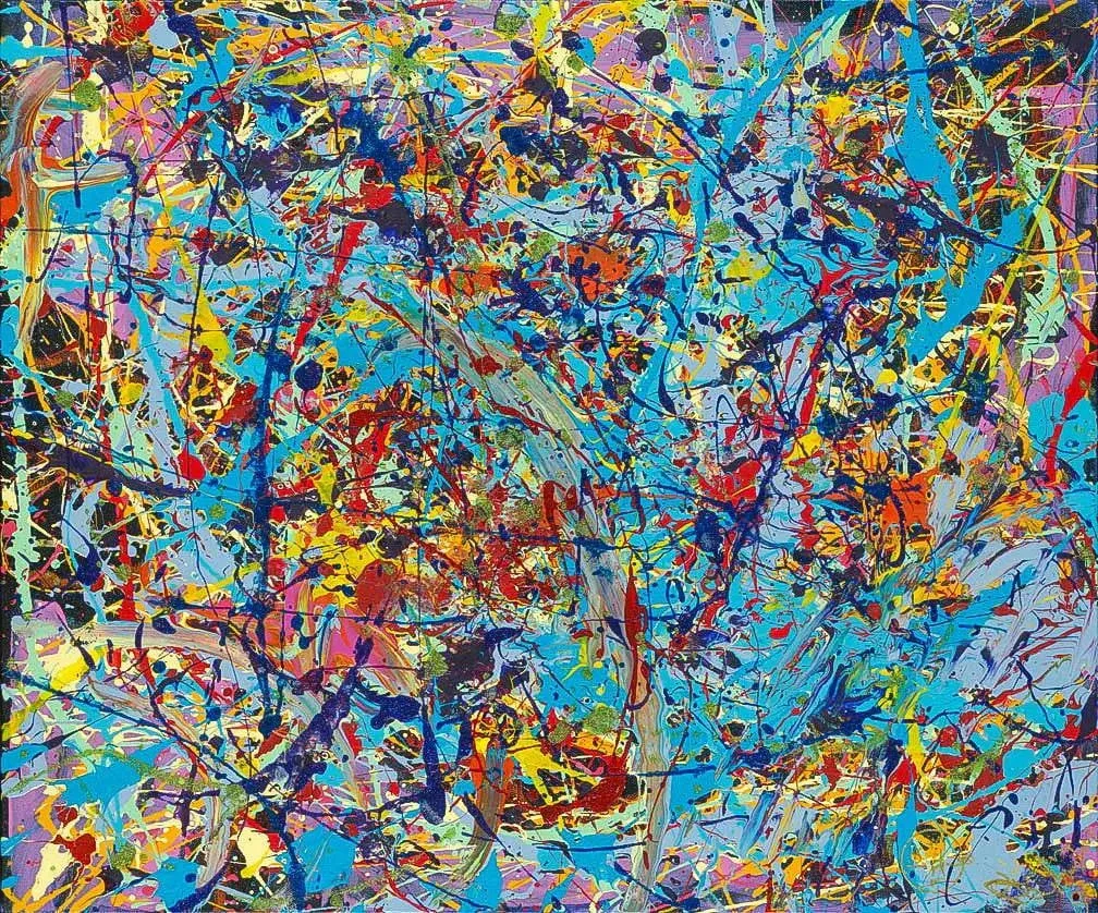 Taffy Galaxy Whew - Original Painting