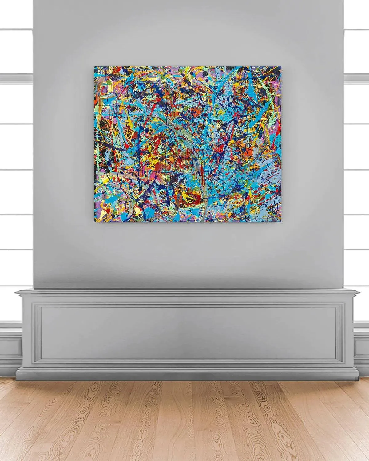 Taffy Galaxy Whew - Original Painting
