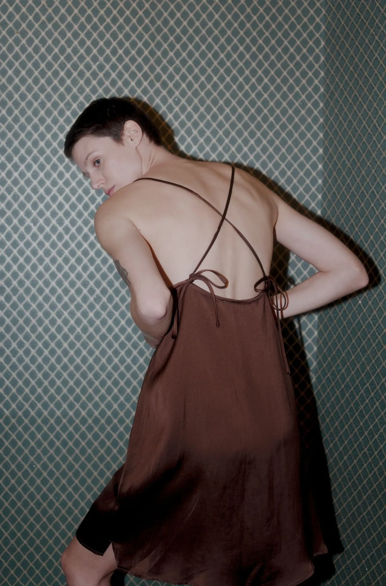Tessa Dress - Chocolate Brown