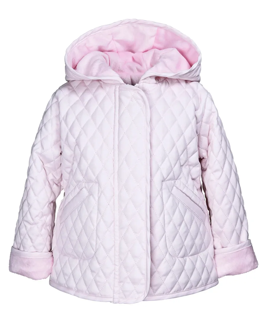 Widgeon Hooded Barn Jacket, Light Pink