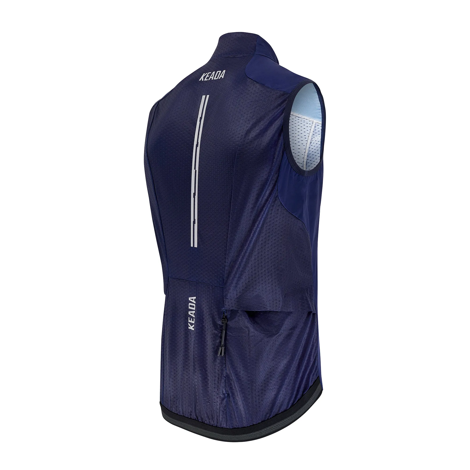 Women's Essential Cycling Gilet - Navy