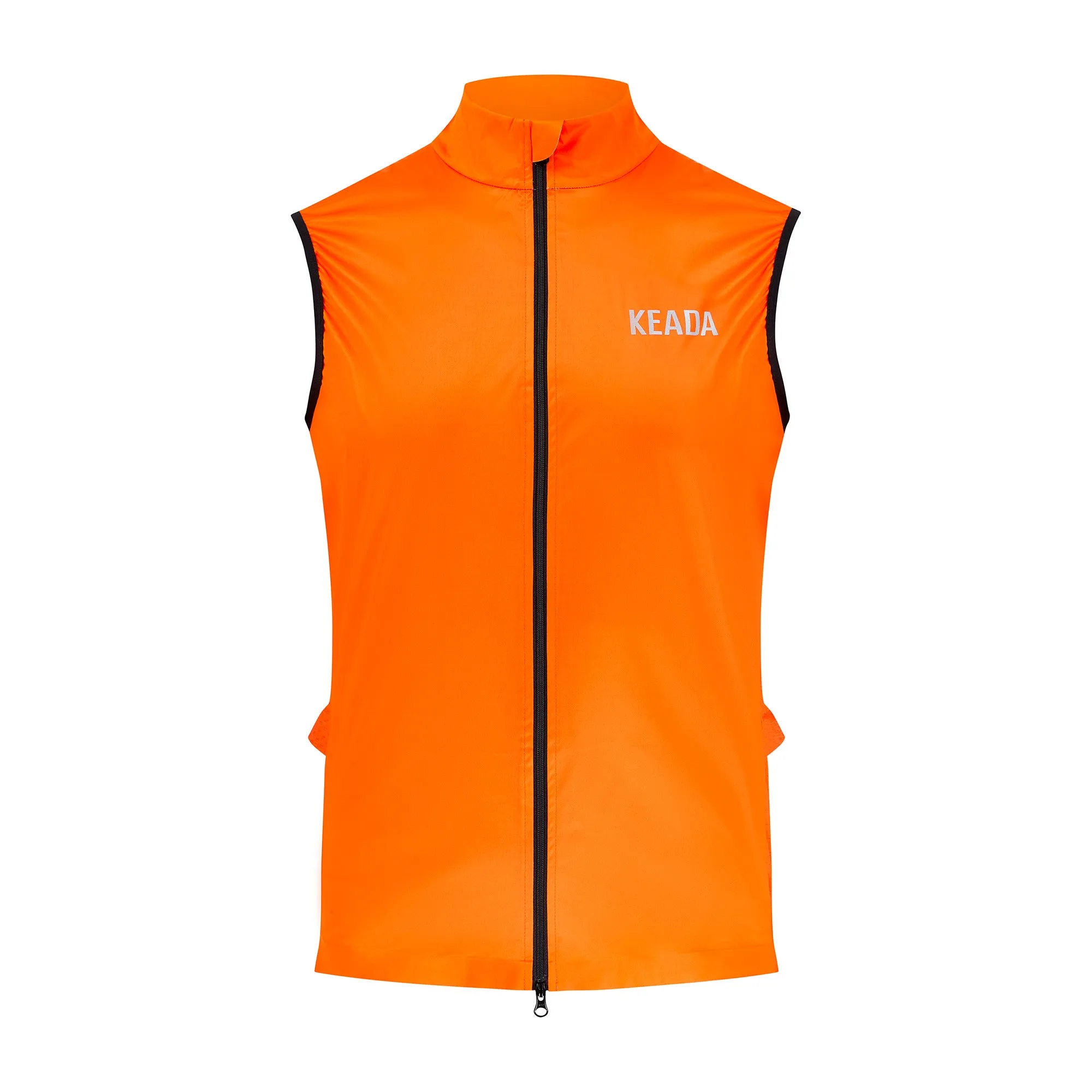 Women's Essential Cycling Gilet - Orange