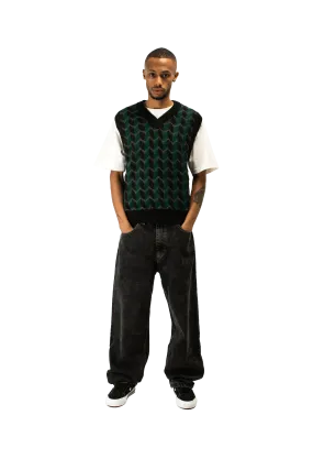 Zig Zag Knit Vest