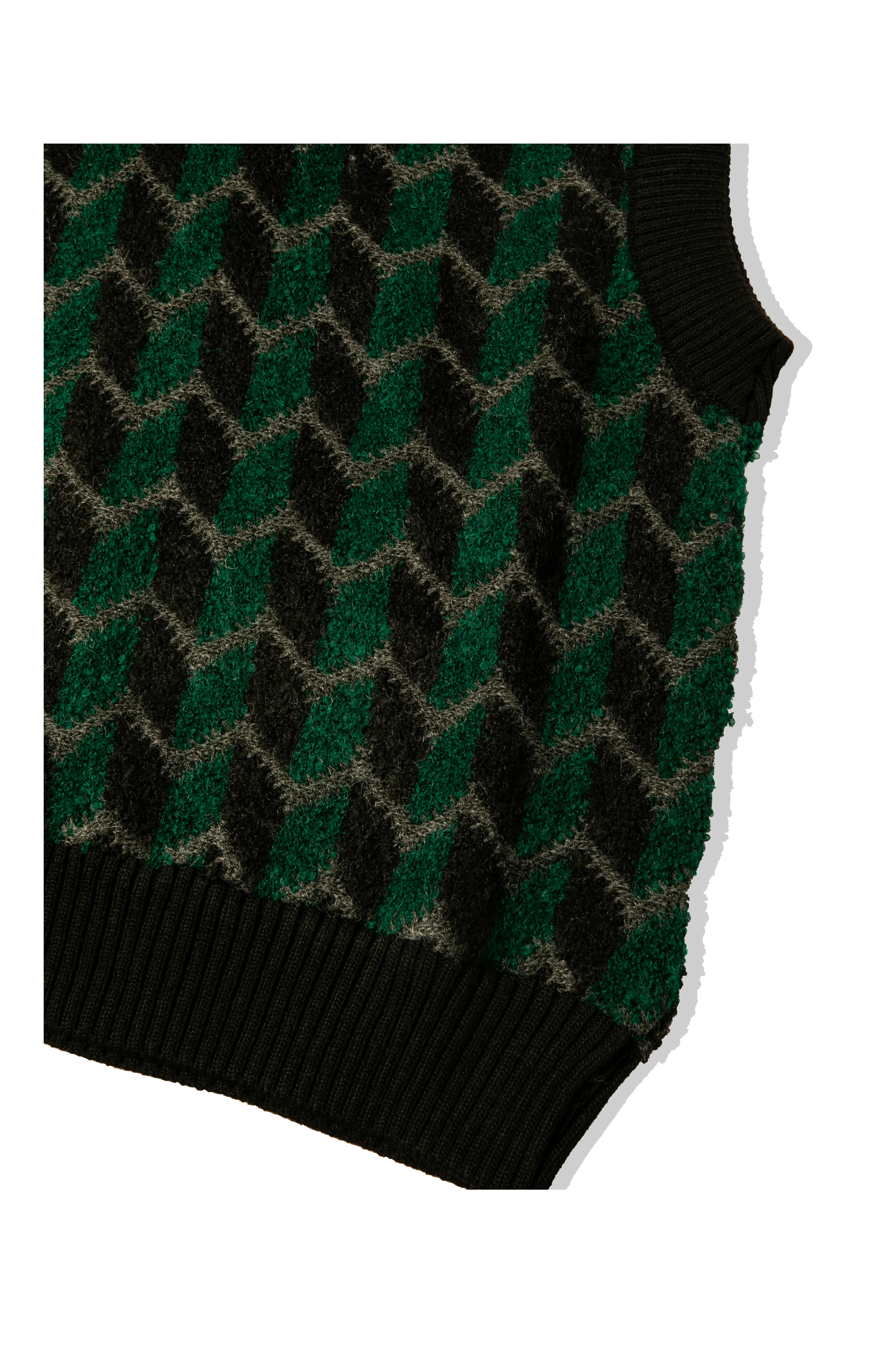 Zig Zag Knit Vest