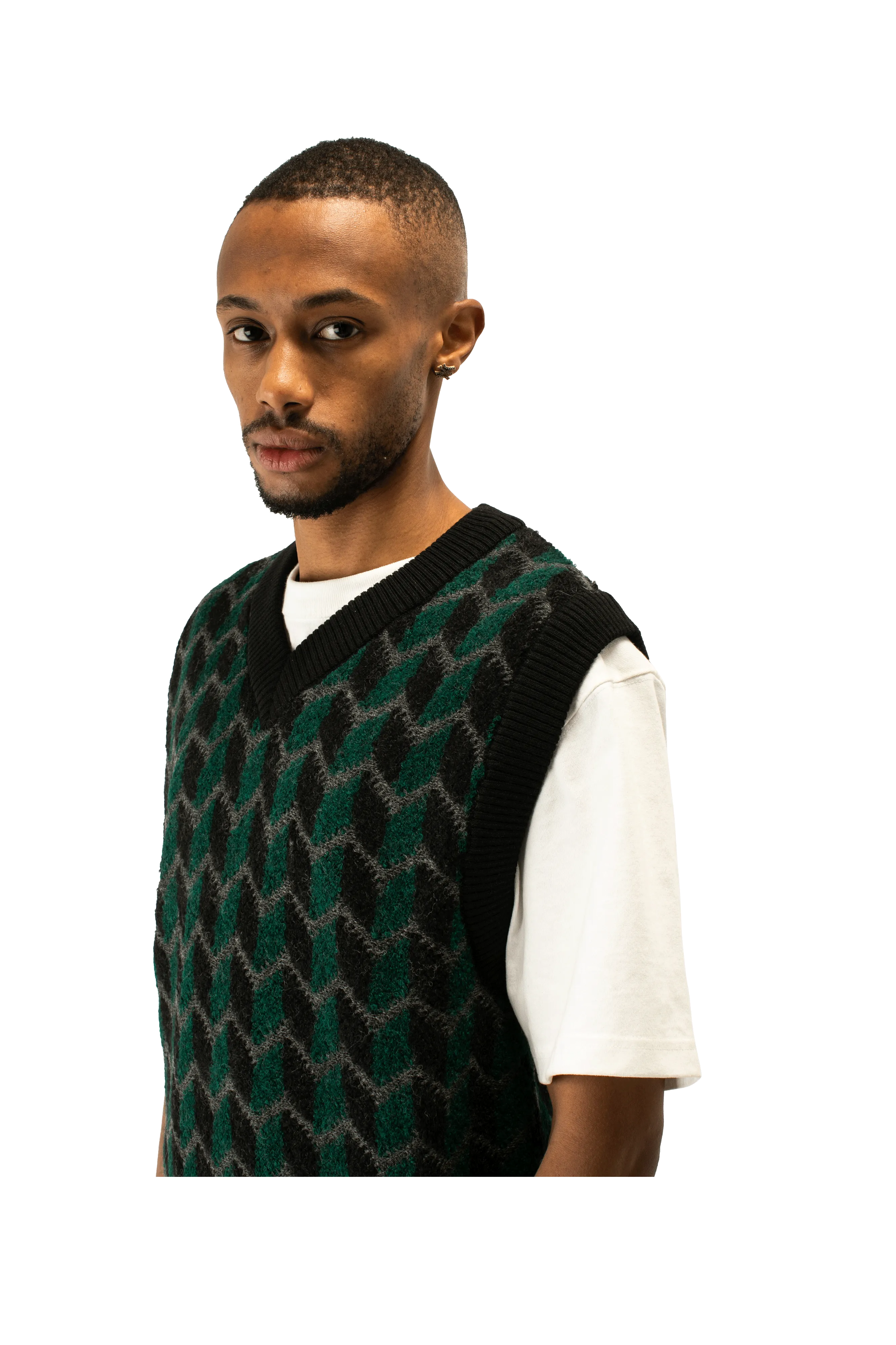 Zig Zag Knit Vest
